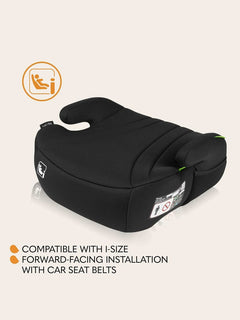 Lionelo Luuk I-Size Booster Car Seat for Kids 22-36kg/125-150cm Black Lionelo Mama's Joy