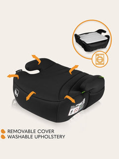 Lionelo Luuk I-Size Booster Car Seat for Kids 22-36kg/125-150cm Black Lionelo Mama's Joy