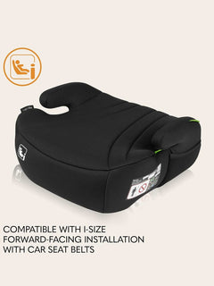 Lionelo Luuk I-Size Booster Car Seat for Kids 22-36kg/125-150cm Black Lionelo Mama's Joy