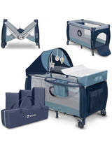 Lionelo Sven Plus 2-in-1 Travel Cot & Portable Baby Zone 0–36 Months Lionelo Mama's Joy