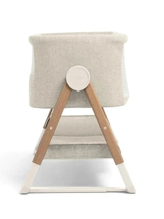 Mamas & Papas Lua Bedside Crib – Fawn Beige | Adjustable Co-Sleeping Crib Mamas & Papas Mama's Joy