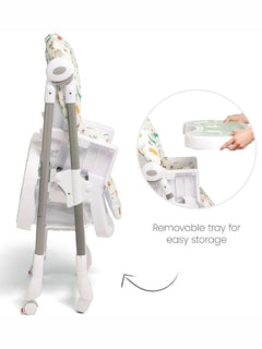 Mamas & Papas Snax Low Adjustable Highchair with Removable Tray – Jungle Alphabet Mamas & Papas Mama's Joy