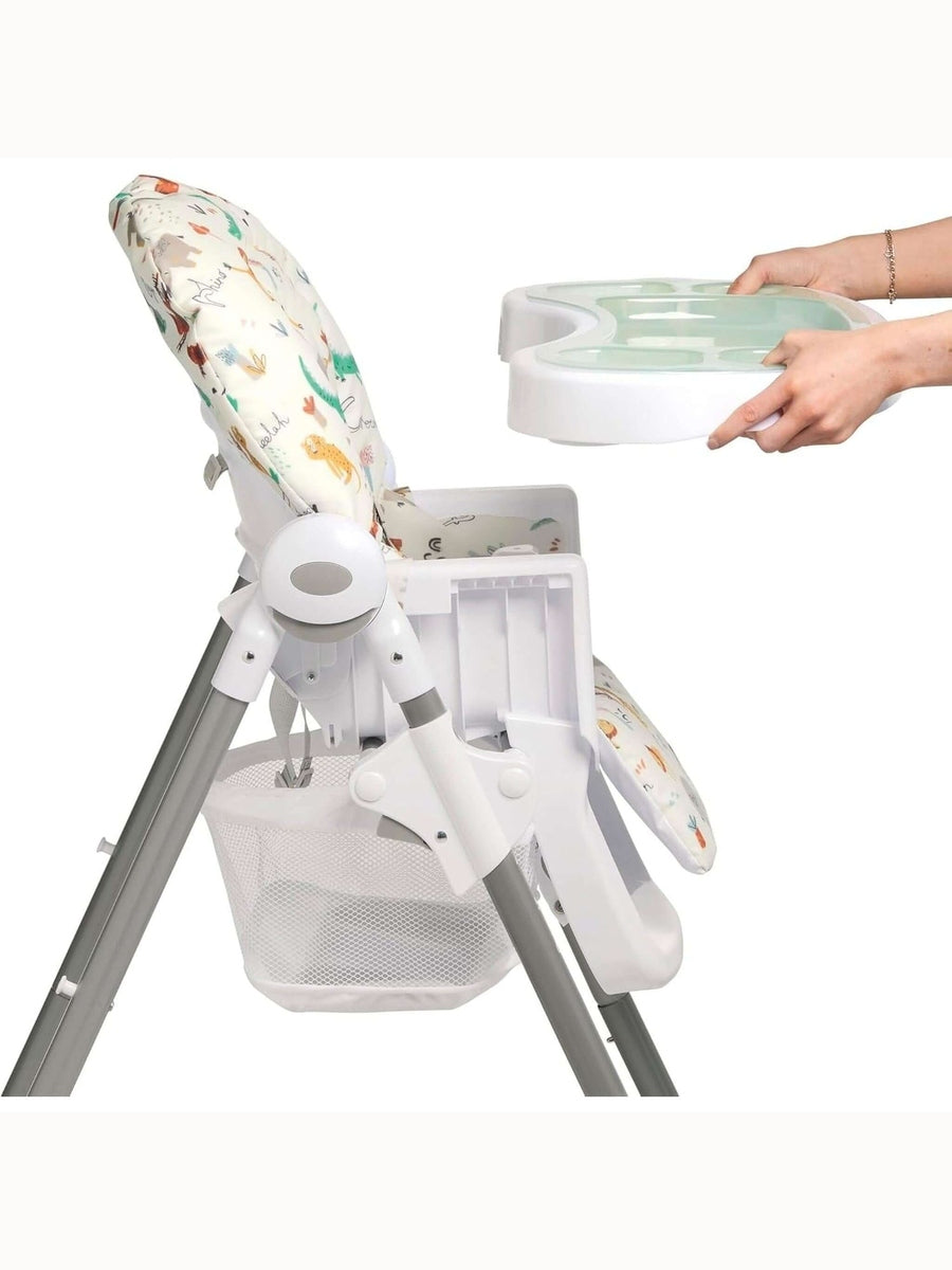 Mamas & Papas Snax Low Adjustable Highchair with Removable Tray – Jungle Alphabet Mamas & Papas Mama's Joy