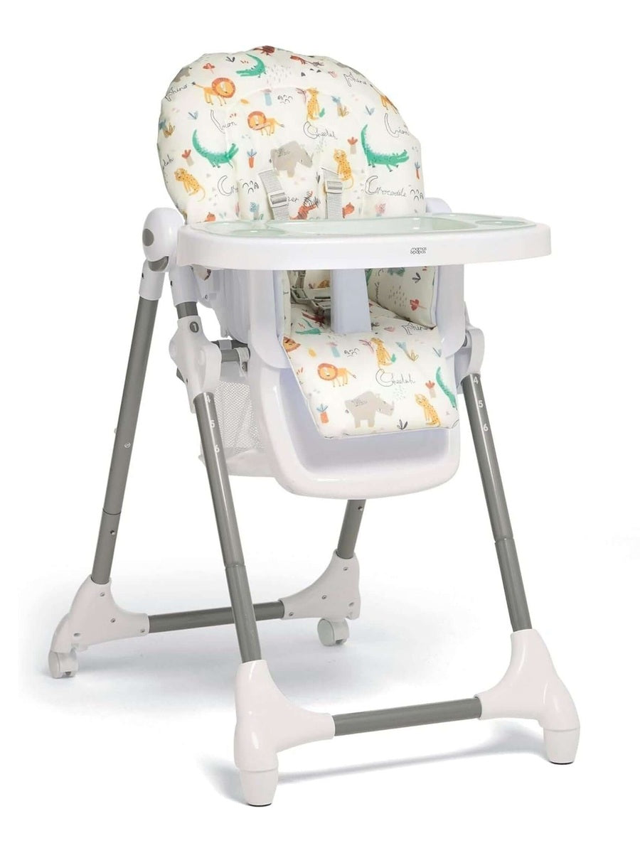 Mamas & Papas Snax Low Adjustable Highchair with Removable Tray – Jungle Alphabet Mamas & Papas Mama's Joy