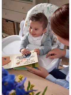 Mamas & Papas Snax Low Adjustable Highchair with Removable Tray – Animal Alphabet mamas & papas Mama's Joy