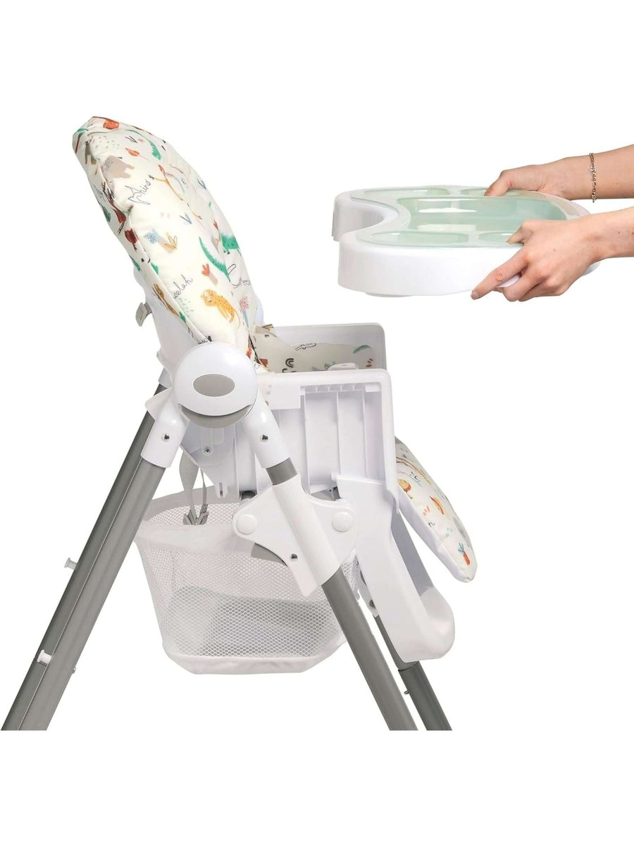 Mamas & Papas Snax Low Adjustable Highchair with Removable Tray – Jungle Alphabet Mamas & Papas Mama's Joy