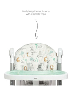 Mamas & Papas Snax Low Adjustable Highchair with Removable Tray – Animal Alphabet mamas & papas Mama's Joy