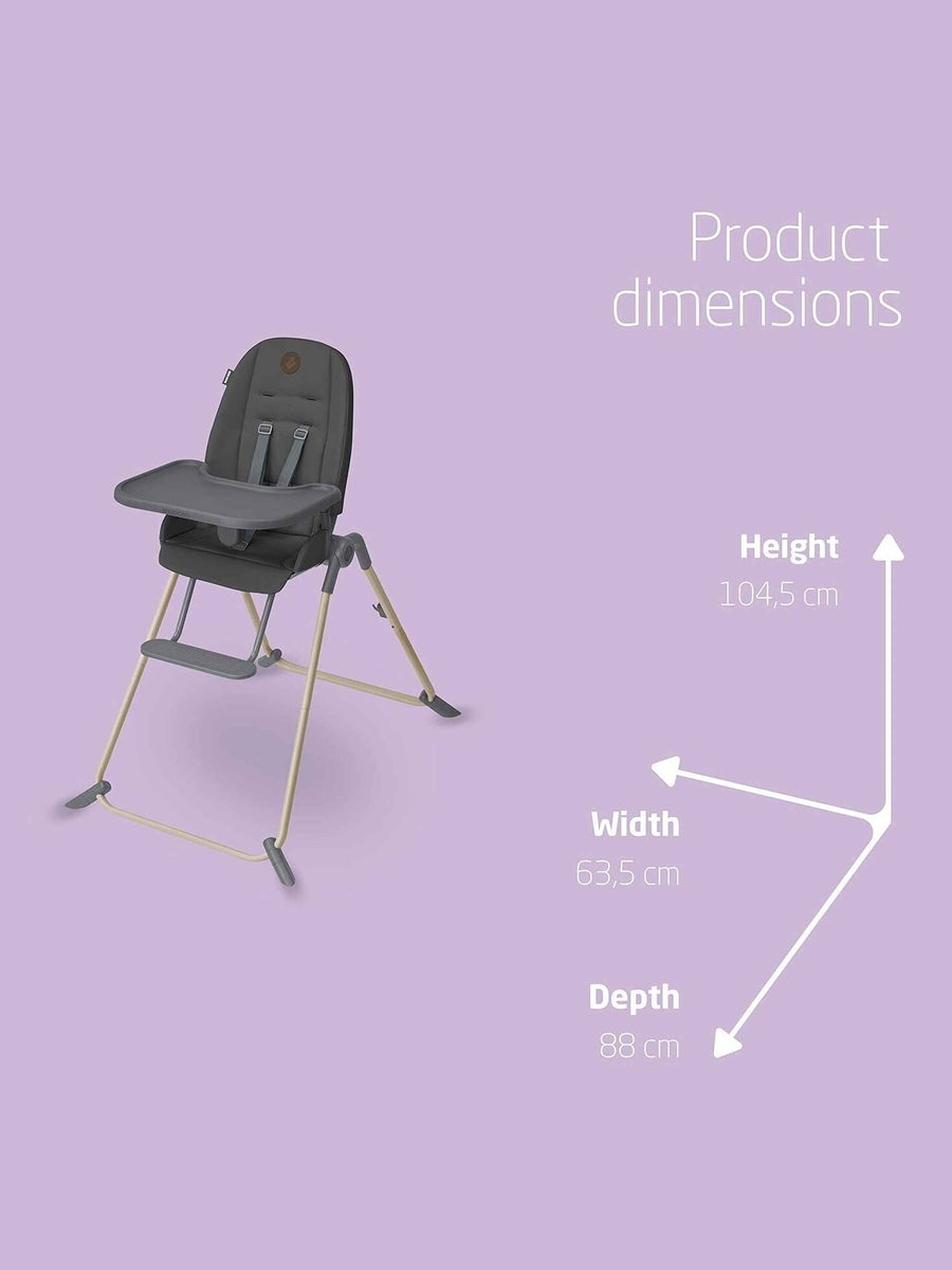 Maxi-Cosi Ava Baby Highchair with 3 Recline Positions Ultra-Compact Fold Light Maxi-Cosi Mama's Joy
