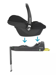 Maxi-Cosi CabrioFix i-Size, Baby Car Seat, 0–12 Months, Max. 12kg, Essential Black Maxi-Cosi Mama's Joy