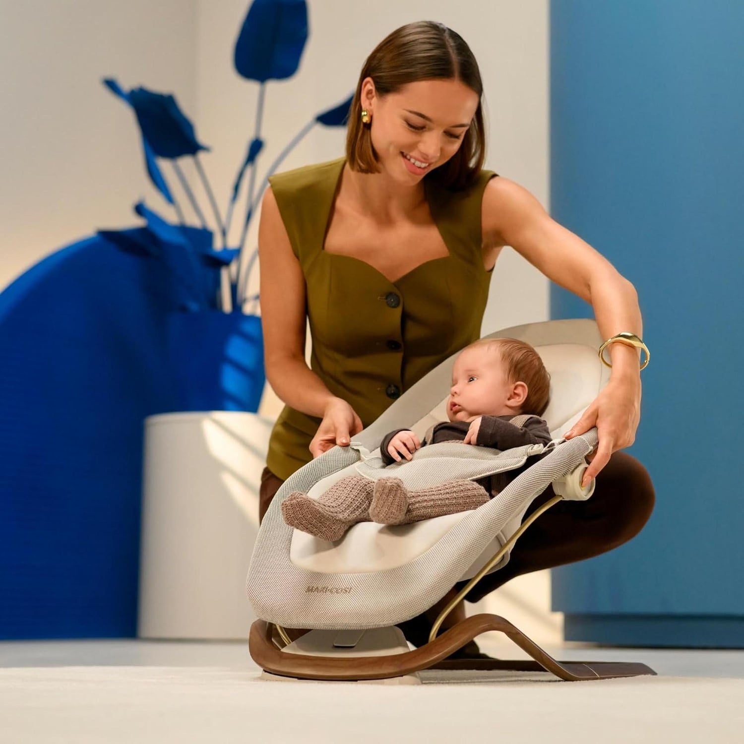 Maxi-Cosi Dove Baby Bouncer – Elegance Beige Maxi-Cosi Mama's Joy