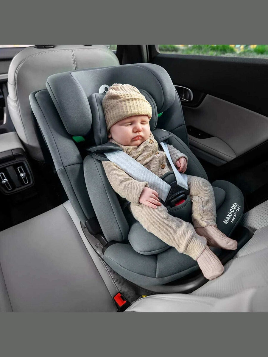 Maxi-Cosi Emerald 360 S Comfort Car Seat Carrier, i-Size, ISOFIX - Tonal Black Maxi-Cosi Mama's Joy