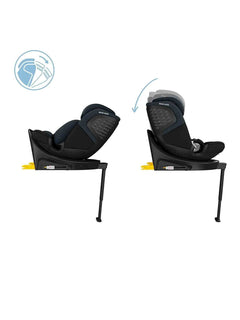 Maxi-Cosi Emerald 360 S Comfort Car Seat Carrier, i-Size, ISOFIX - Tonal Black Maxi-Cosi Mama's Joy