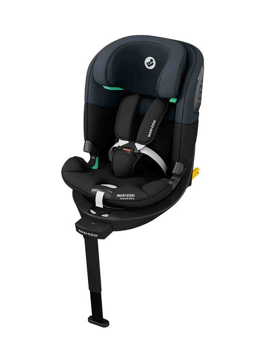 Maxi-Cosi Emerald 360 S Comfort Car Seat Carrier, i-Size, ISOFIX - Tonal Black Maxi-Cosi Mama's Joy