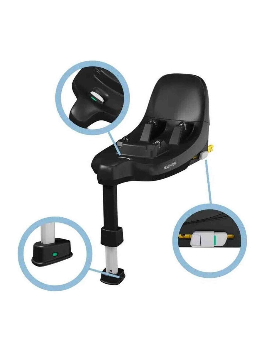 Maxi-Cosi Family Fix S ISOFIX Base Car Seat Base for Pebble S and Pearl S Black Maxi-Cosi Mama's Joy