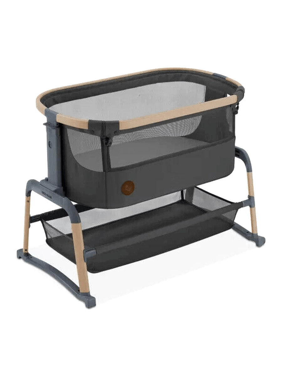 Maxi-Cosi Iora Air Bedside Crib, Cotbed Comfortable Co Sleeper - Beyond Graphite Maxi-Cosi Mama's Joy