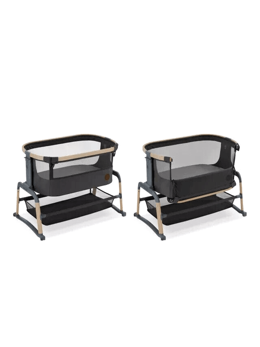 Maxi-Cosi Iora Air Bedside Crib, Cotbed Comfortable Co Sleeper - Beyond Graphite Maxi-Cosi Mama's Joy