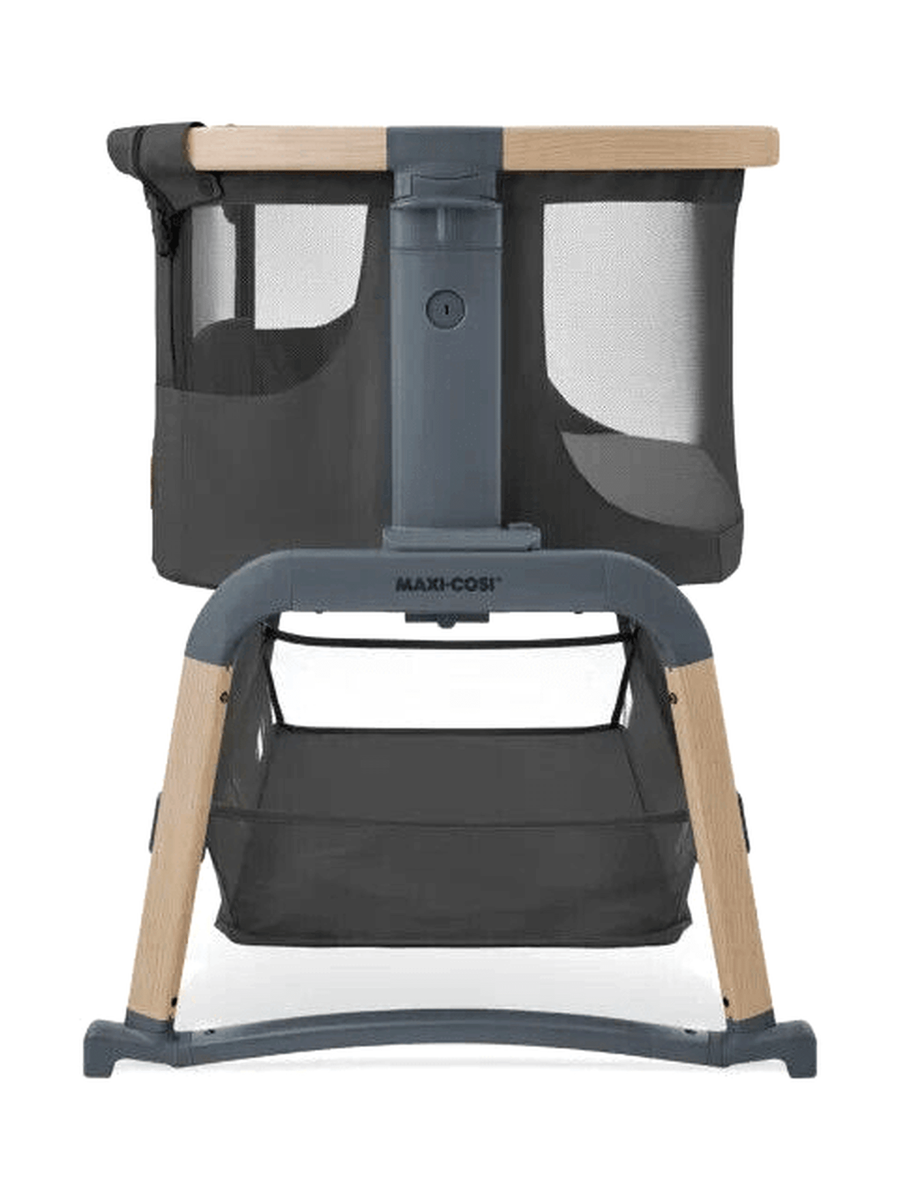 Maxi-Cosi Iora Air Bedside Crib, Cotbed Comfortable Co Sleeper - Beyond Graphite Maxi-Cosi Mama's Joy