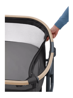 Maxi-Cosi Iora Air Bedside Crib, Cotbed Comfortable Co Sleeper - Beyond Graphite Maxi-Cosi Mama's Joy