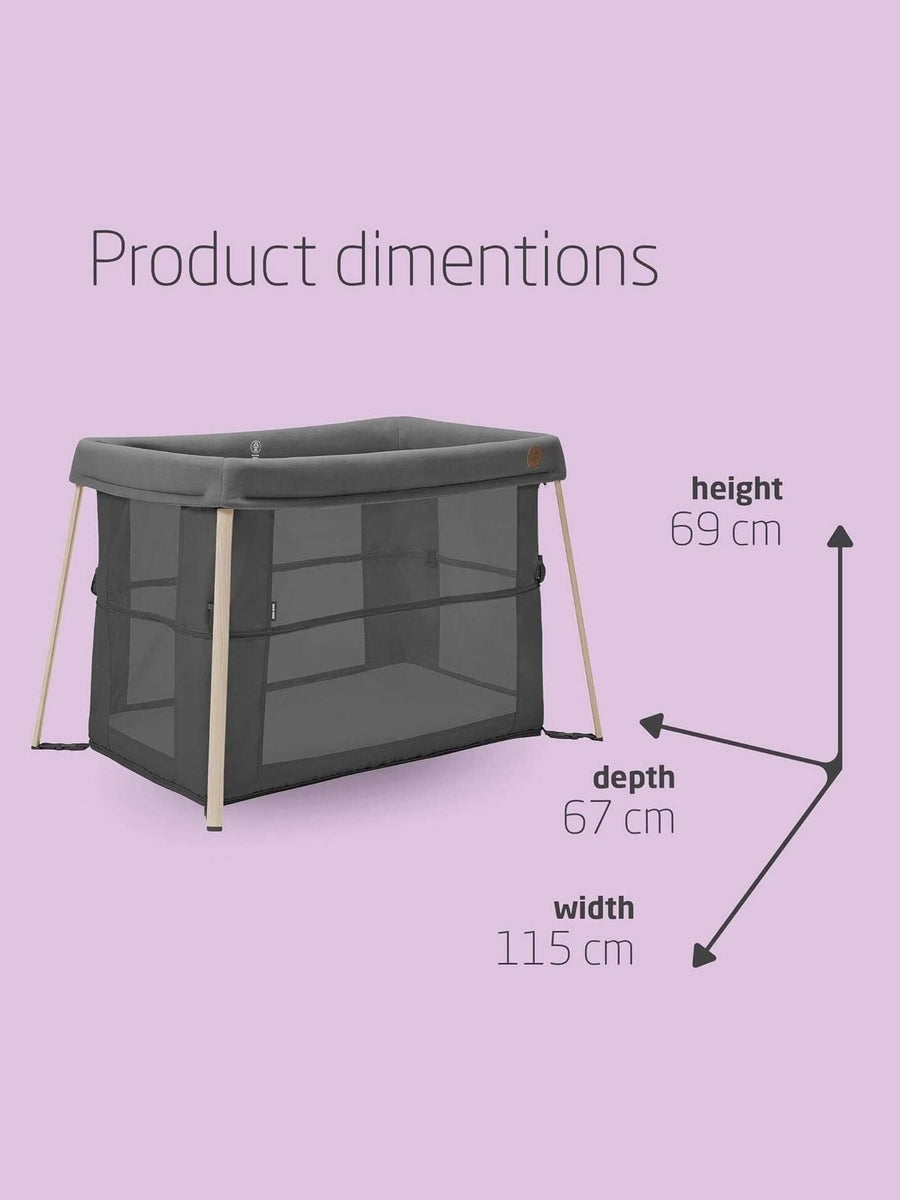 Maxi-Cosi Iris Baby Travel Cot 0 - 3 Years 2-in-1 Up to 15 kg Compact Travel Maxi-Cosi Mama's Joy