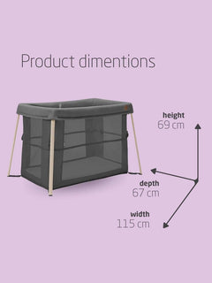 Maxi-Cosi Iris Baby Travel Cot 0 - 3 Years 2-in-1 Up to 15 kg Compact Travel Maxi-Cosi Mama's Joy