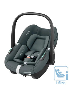 Maxi-Cosi Pebble S i-Size Car Seat – Tonal Graphite | Lightweight, G-CELL Side Impact Protection Maxi-Cosi Mama's Joy