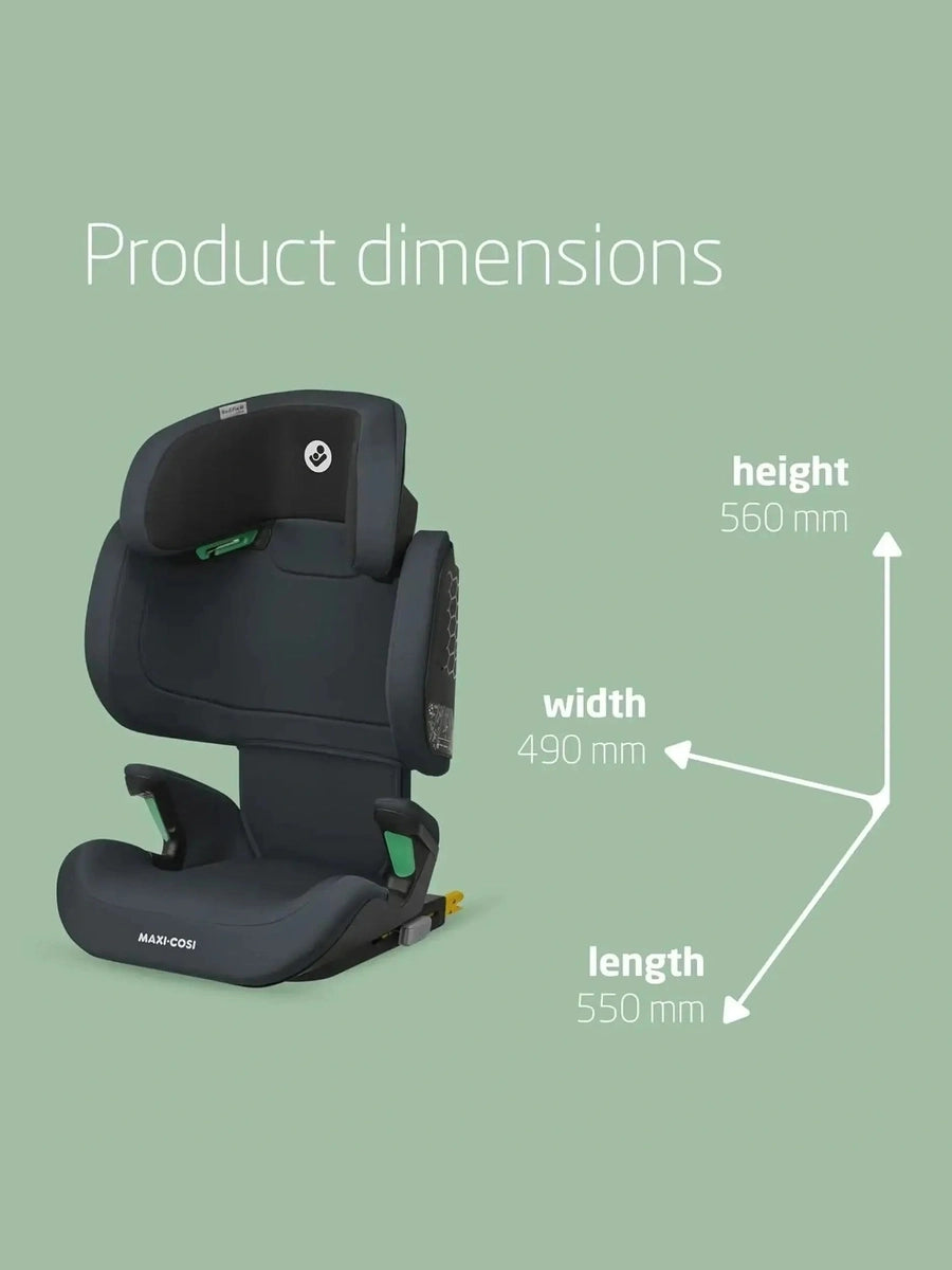 Maxi-Cosi RodiFix M i-Size High Back Booster Car Seat ISOFIX Basic Black Maxi-Cosi Mama's Joy