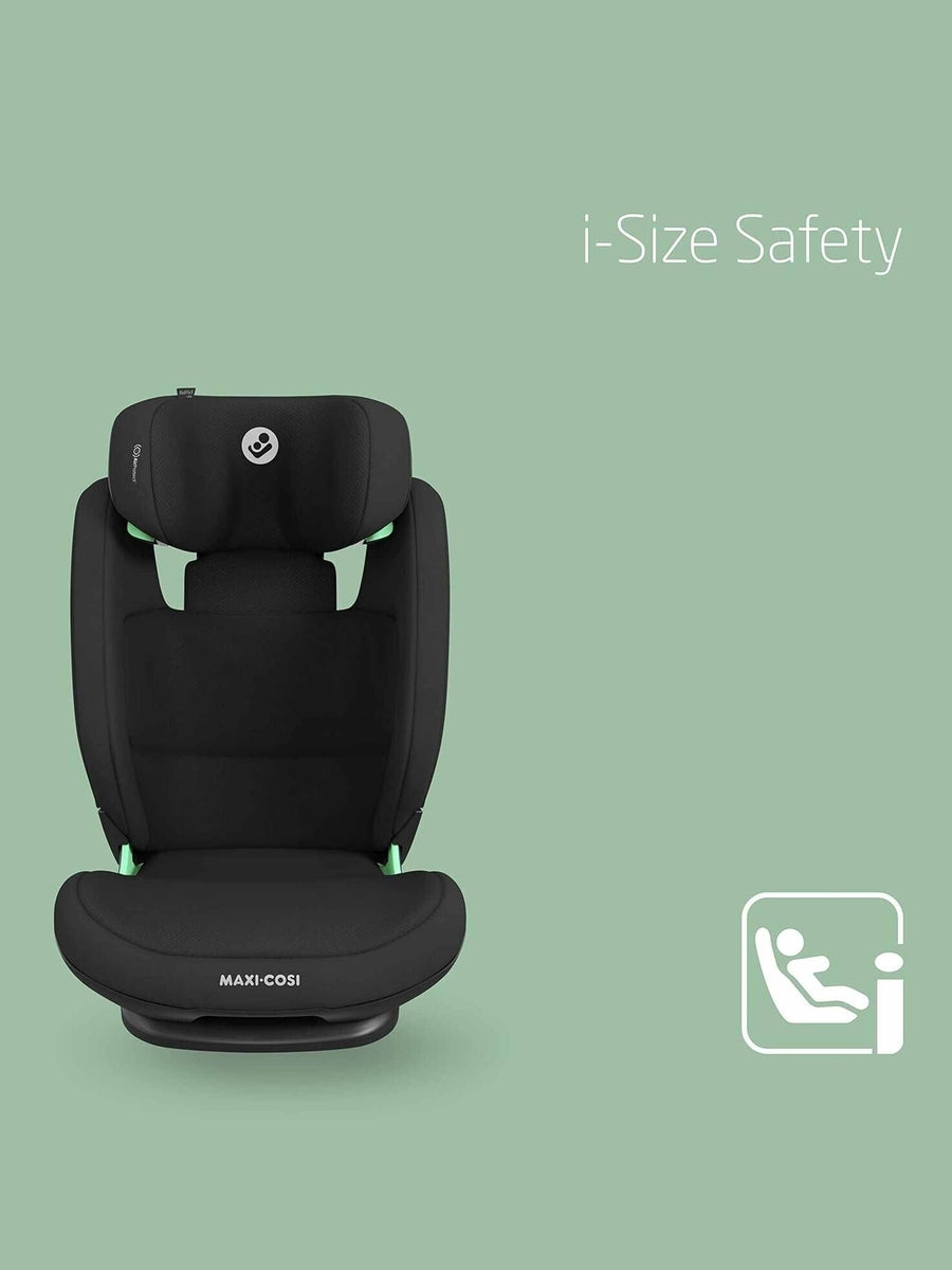 Maxi-Cosi RodiFix S Child Car Seat i-Size Safety ISOFIX, Group 2/3, Basic Black Maxi-Cosi Mama's Joy