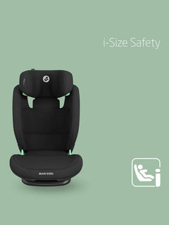 Maxi-Cosi RodiFix S Child Car Seat i-Size Safety ISOFIX, Group 2/3, Basic Black Maxi-Cosi Mama's Joy