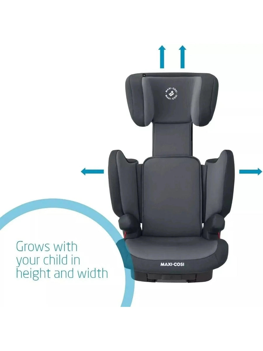 Maxi-Cosi Tanza i-Size Booster Car Seat – Basic Grey | 100–150 cm | From 3.5 to 12 Years Maxi-Cosi Mama's Joy