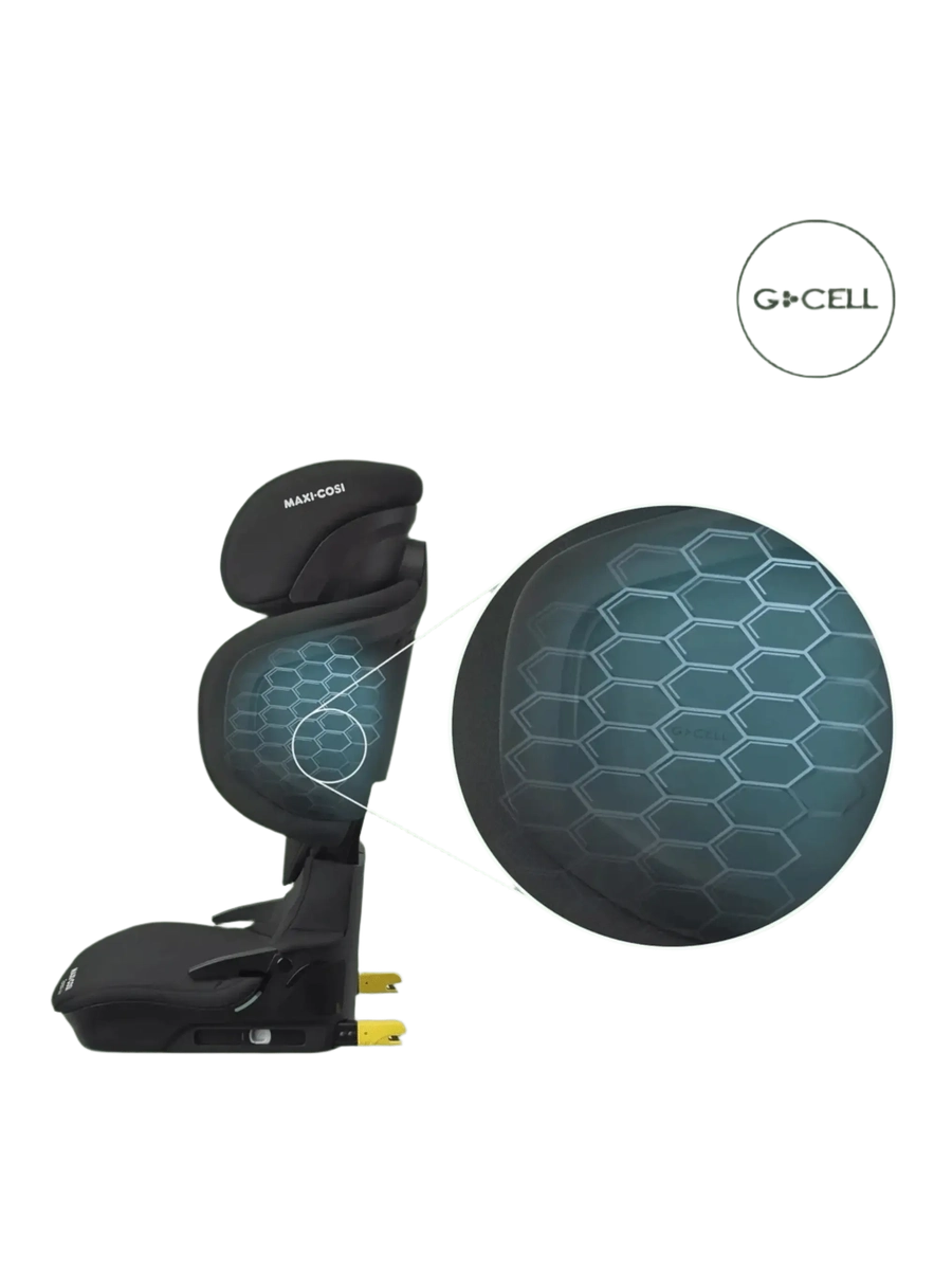 Maxi-Cosi Tanza i-Size, High Back Booster Seat, 3.5–12 Y, ISOFIX, Full Black Maxi-Cosi Mama's Joy