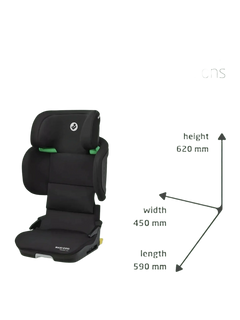 Maxi-Cosi Tanza i-Size, High Back Booster Seat, 3.5–12 Y, ISOFIX, Full Black Maxi-Cosi Mama's Joy