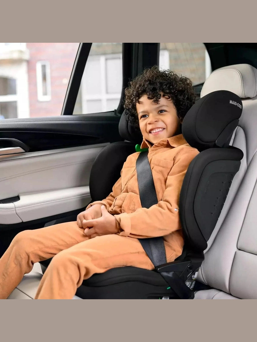 Maxi-Cosi Tanza i-Size, High Back Booster Seat, 3.5–12 Y, ISOFIX, Full Black Maxi-Cosi Mama's Joy