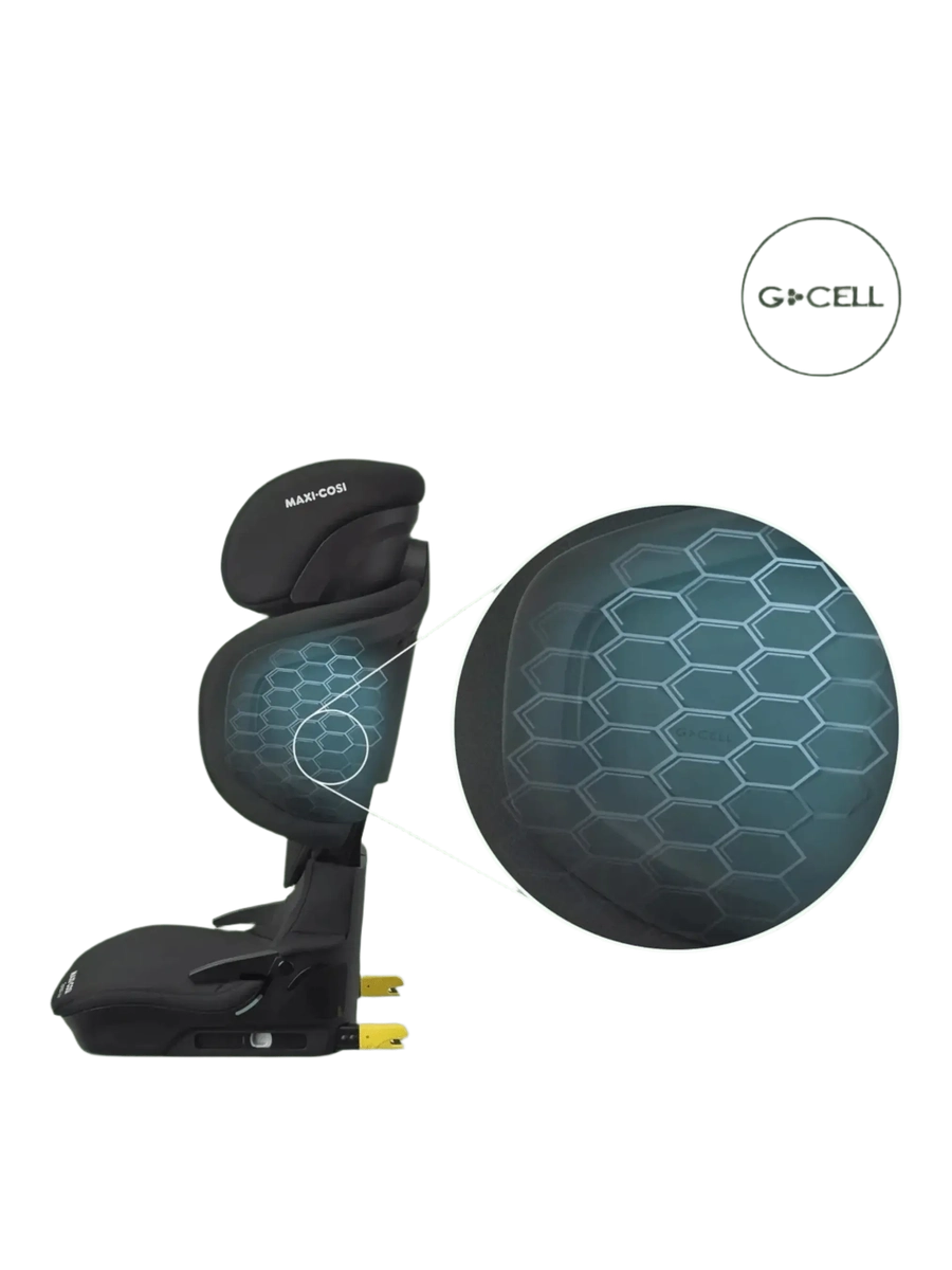 Maxi-Cosi Tanza i-Size, High Back Booster Seat, 3.5–12 Y, ISOFIX, Full Black Maxi-Cosi Mama's Joy