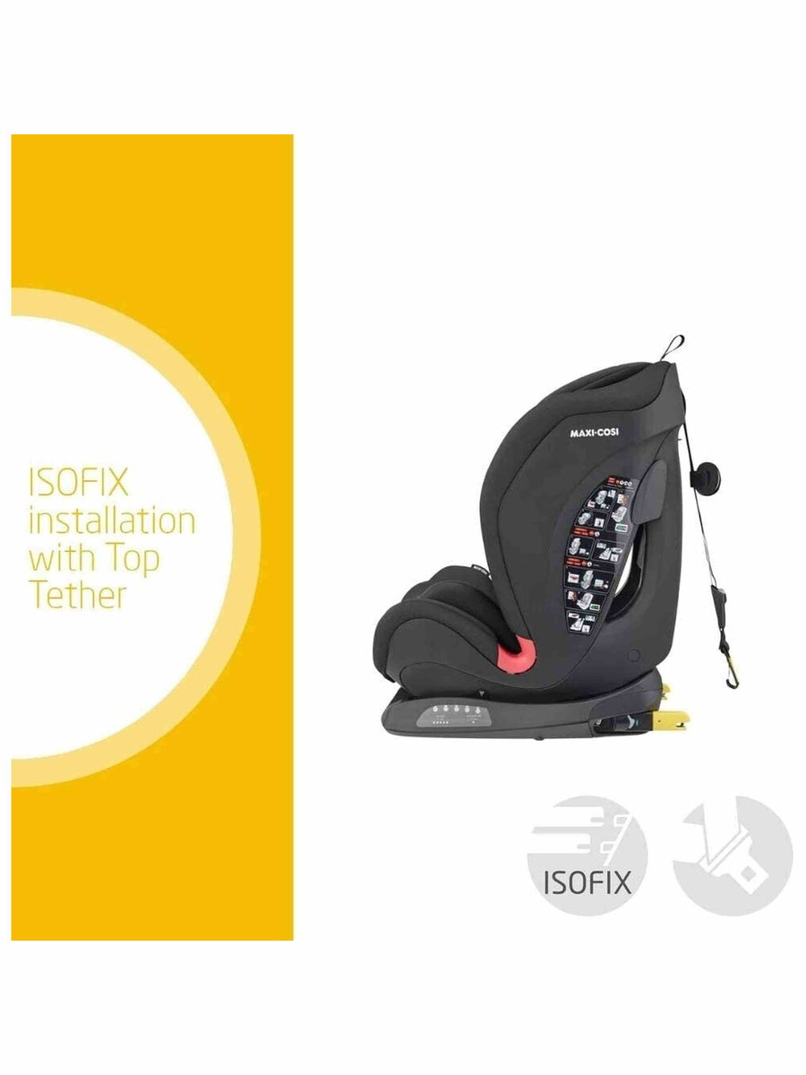 Maxi-Cosi Titan Black Toddler/Child Convertible Car Carrier Isofix, 9mths-12yrs Maxi-Cosi Mama's Joy