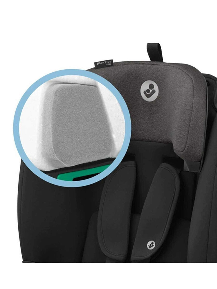 Maxi-Cosi Titan PLUS i-Size Comfortable Toddler/Child Car Seat ISOFIX Black Maxi-Cosi Mama's Joy