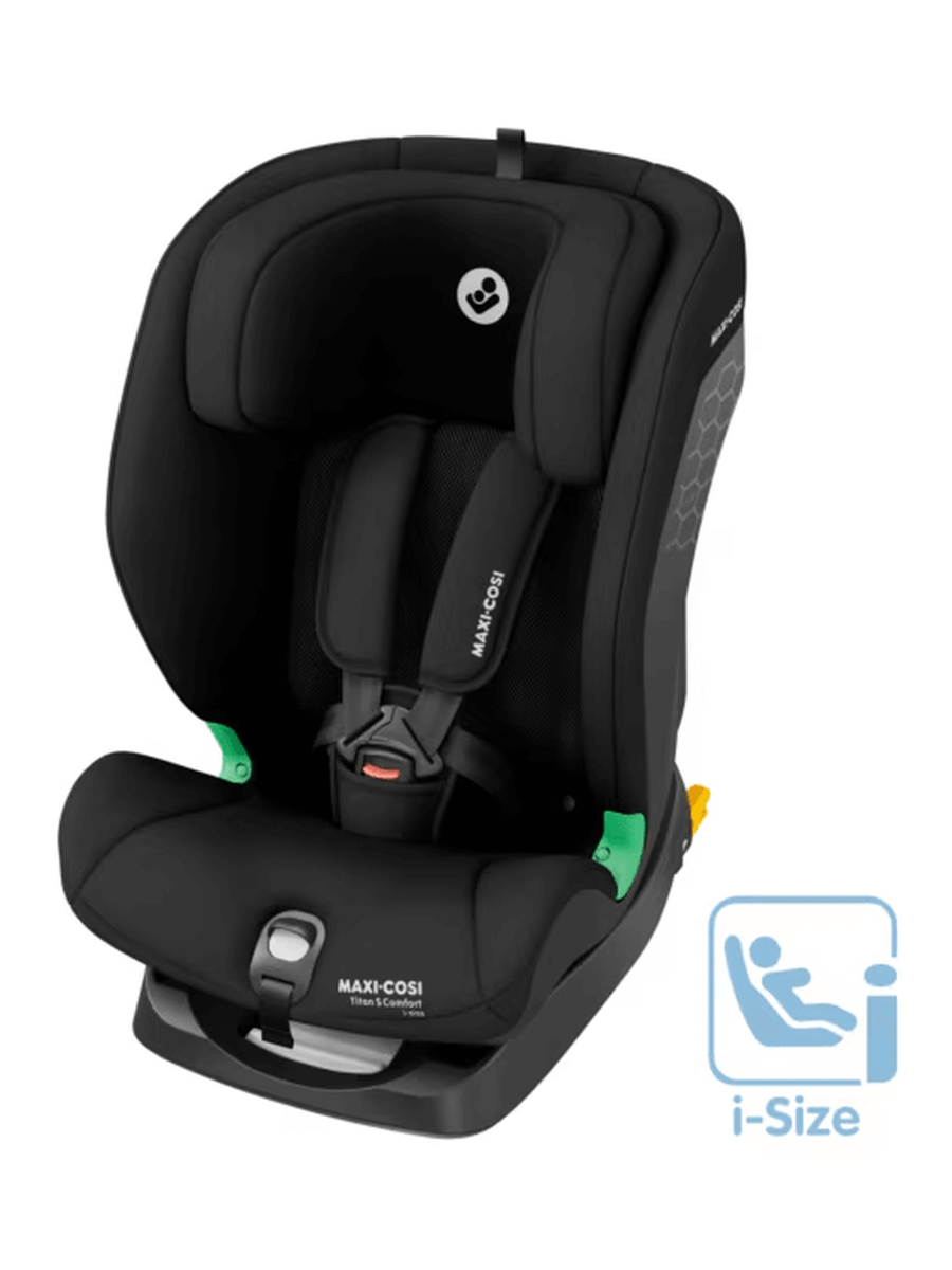 Maxi-Cosi Titan S Comfort i-Size Child Car Seat ISOFIX Black Maxi-Cosi Mama's Joy