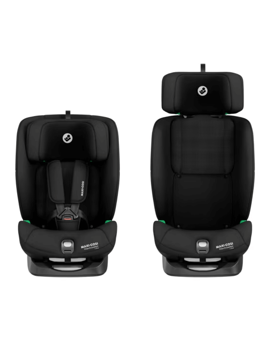 Maxi-Cosi Titan S Comfort i-Size Child Car Seat ISOFIX Black Maxi-Cosi Mama's Joy