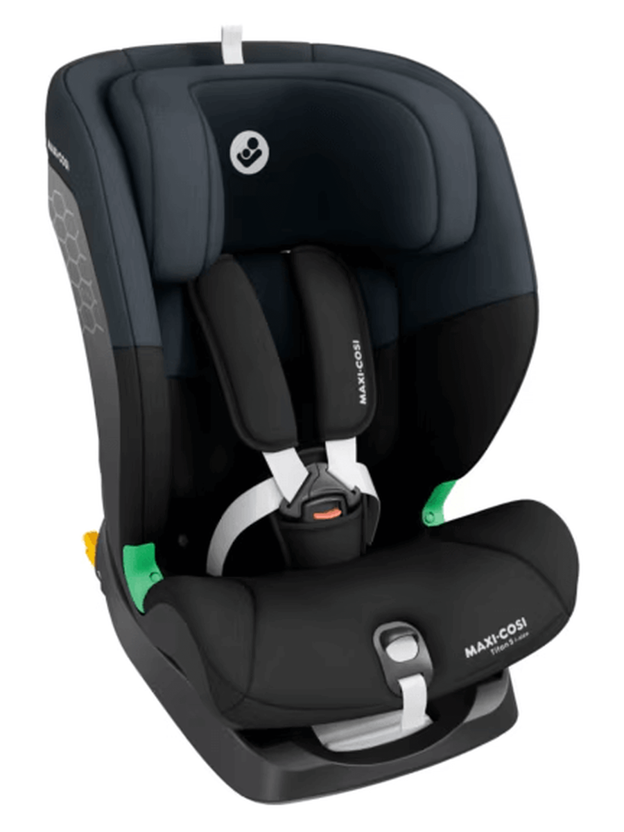 Maxi-Cosi Titan S Comfort i-Size, ISOFIX, Child Car Seat Universal - Tonal Black Maxi-Cosi Mama's Joy