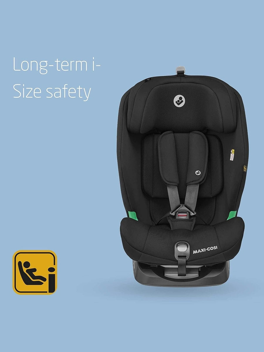 Maxi-Cosi Titan i-Size Car Seat Convertible & Reclining ISOFIX Gr 1/2/3 - Black Maxi-Cosi Mama's Joy