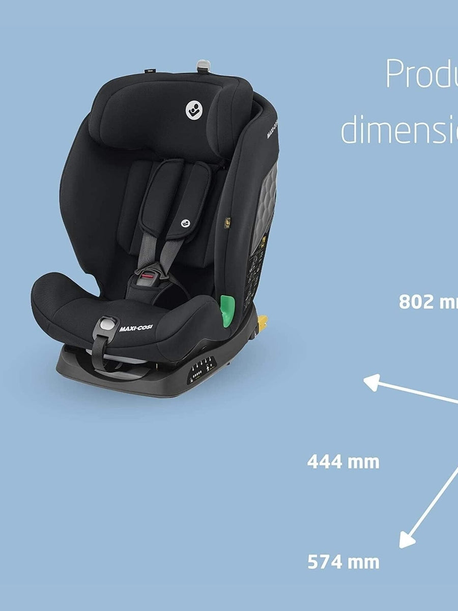 Maxi-Cosi Titan i-Size Car Seat Convertible & Reclining ISOFIX Gr 1/2/3 - Black Maxi-Cosi Mama's Joy