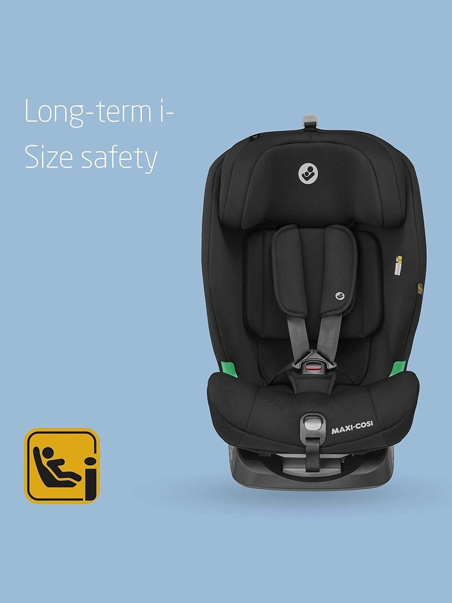 Maxi-Cosi Titan i-Size Car Seat Convertible & Reclining ISOFIX Gr 1/2/3 - Black Maxi-Cosi Mama's Joy