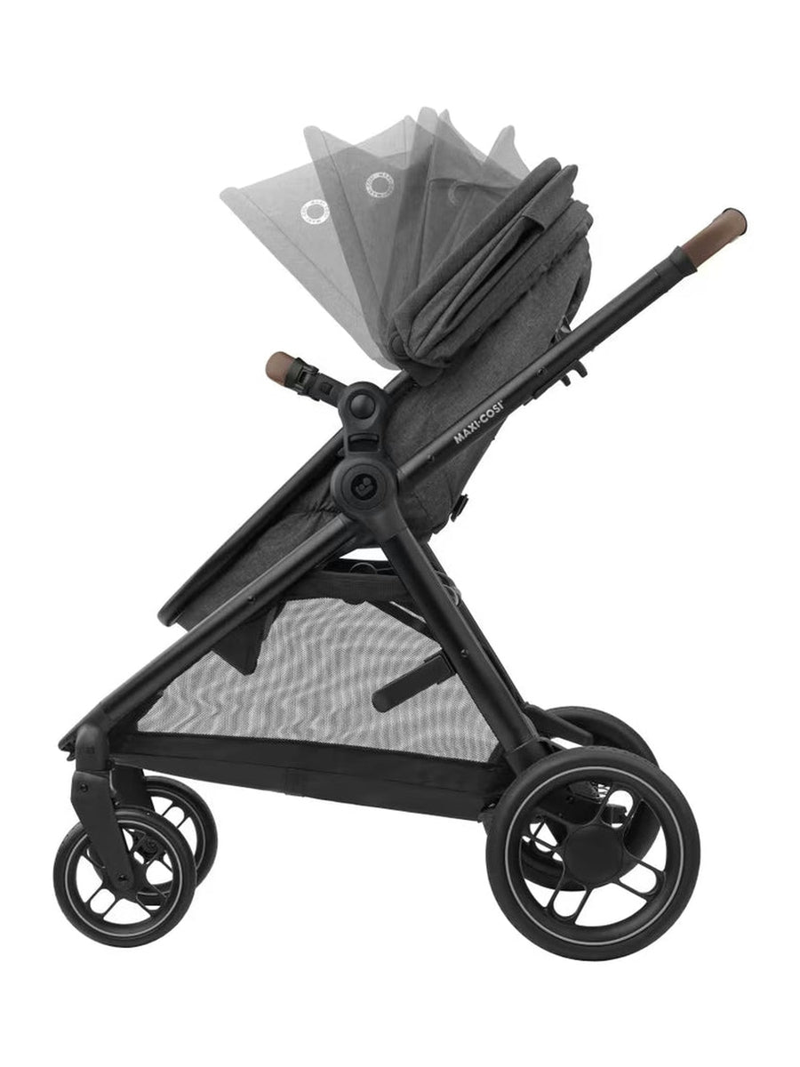 Maxi-Cosi Zelia S Trio 3-in-1 Baby Infant Travel System Foldable Pushchair Dark Grey Maxi-Cosi Mama's Joy