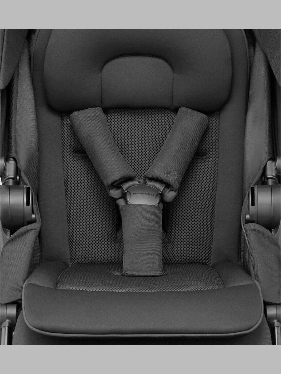 Maxi-cosi Adorra Luxe Baby Stroller Pushchair Shock Absorb Wheels Twillic Black Maxi-Cosi Mama's Joy