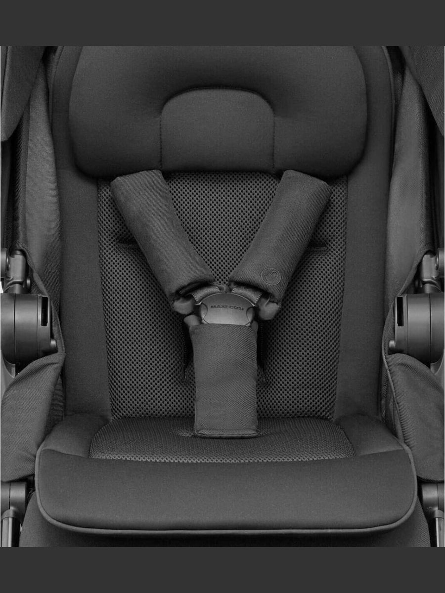 Maxi-cosi Adorra Luxe Baby Stroller Pushchair Shock Absorb Wheels Twillic Black Maxi-Cosi Mama's Joy