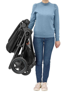 Maxi-cosi Adorra Luxe Baby Stroller Pushchair Shock Absorb Wheels Twillic Black Maxi-Cosi Mama's Joy