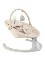 MoMi Kenani Baby Swing – Sand | Electric Rocker with Sounds 0–9kg MoMi Mama's Joy