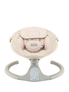 MoMi Kenani Baby Swing – Sand | Electric Rocker with Sounds 0–9kg MoMi Mama's Joy