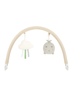 MoMi Kenani Baby Swing – Sand | Electric Rocker with Sounds 0–9kg MoMi Mama's Joy