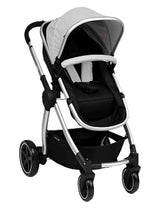 Mothercare 4-Wheel Journey Travel System - Silver/Brushed Chrome Mothercare Mama's Joy