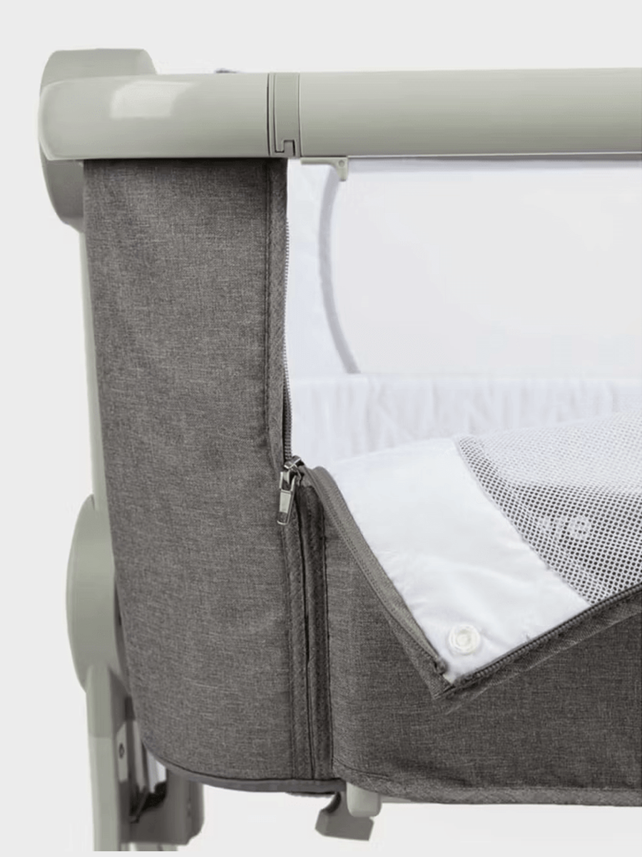 Mothercare Bedside Baby Crib-Grey Mothercare Mama's Joy